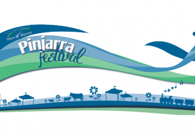 Pinjarra Festival banner design